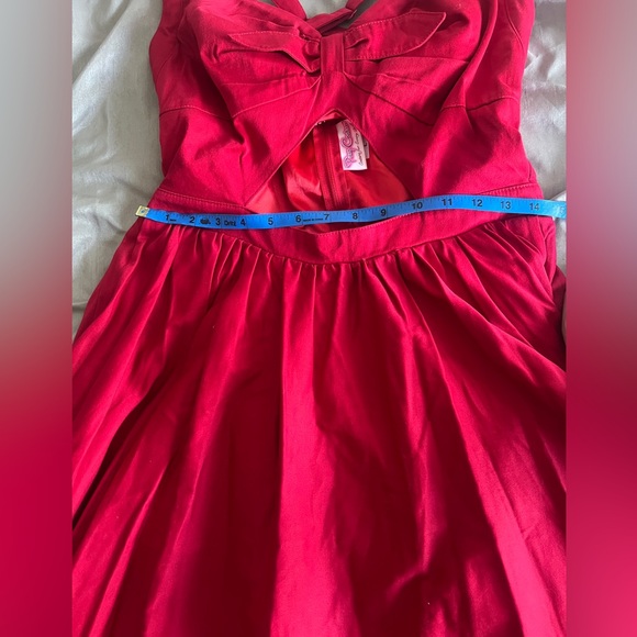 Retro Inspired Red Dress from Pin Up Girl Boutique - Picture 7 of 8